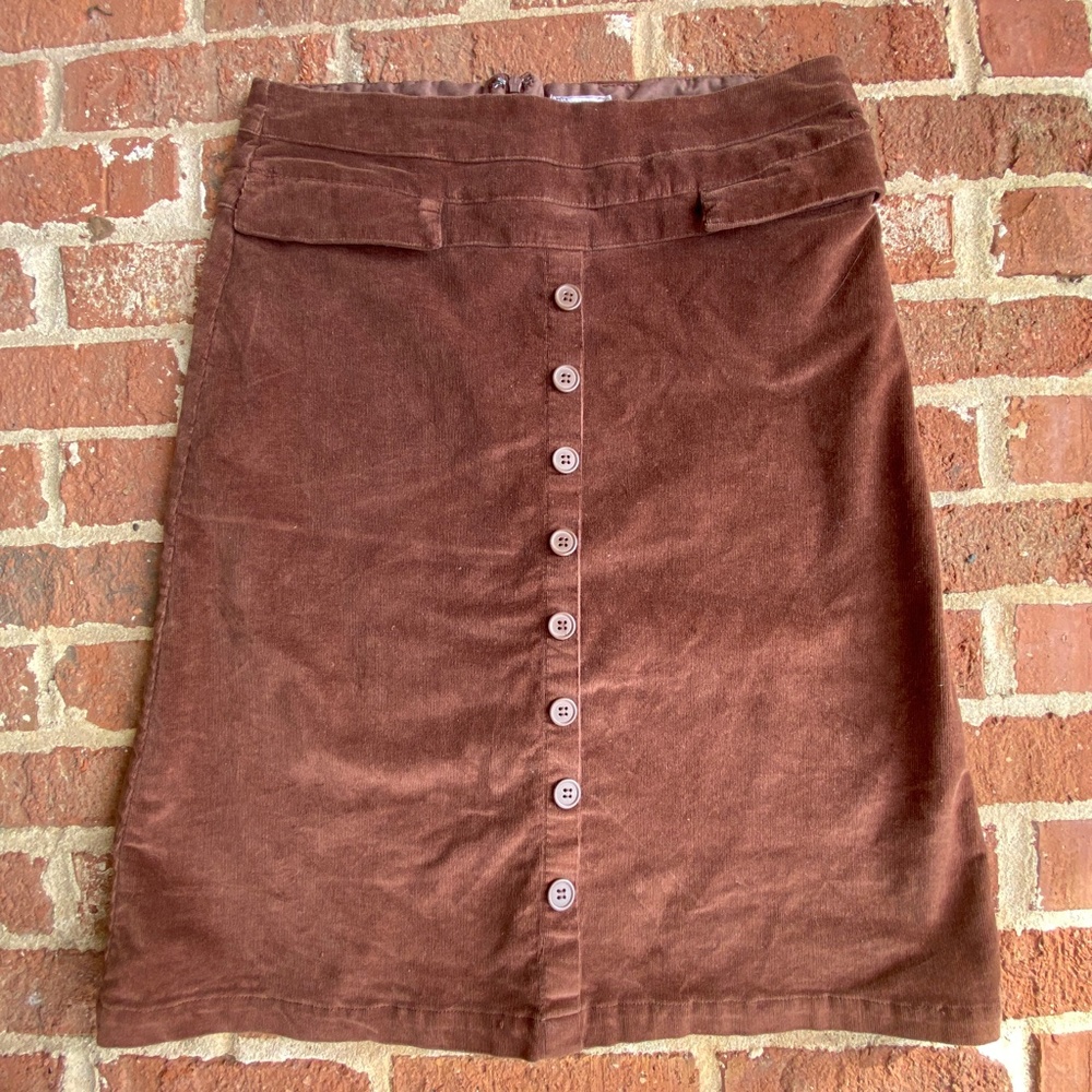 TULLE Women's Corduroy Skirt Medium